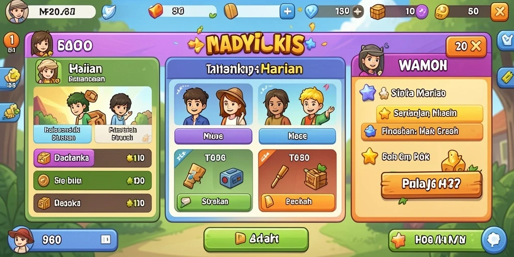 Fitur bonus yang menarik dan menggoda.