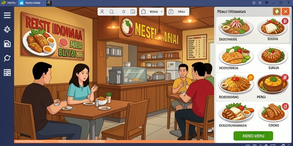 Screenshot ketiga menampilkan momen seru dalam pertempuran.