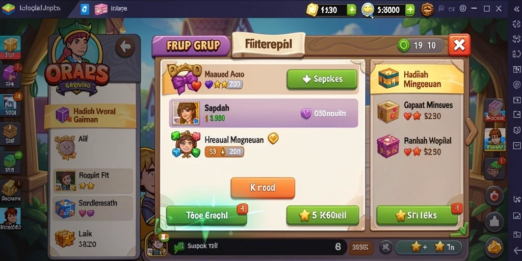 Screenshot gameplay yang menunjukkan aksi seru.