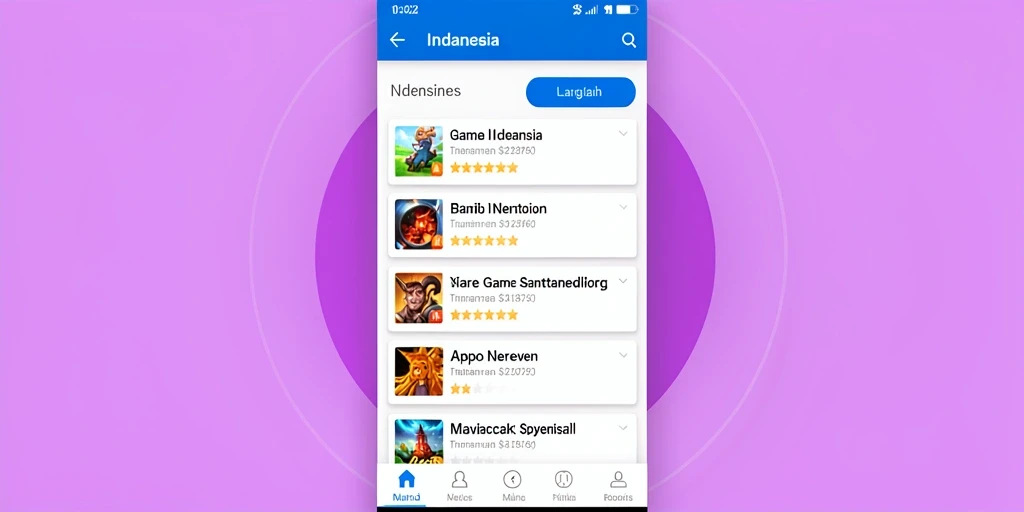Screenshot fitur sistem upgrade karakter yang menarik.