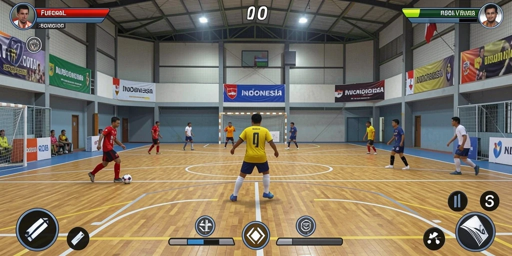 Fitur multiplayer yang memungkinkan permainan bersaing dengan teman.